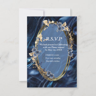 Guld, Silver - Brass Modern OSA Kort