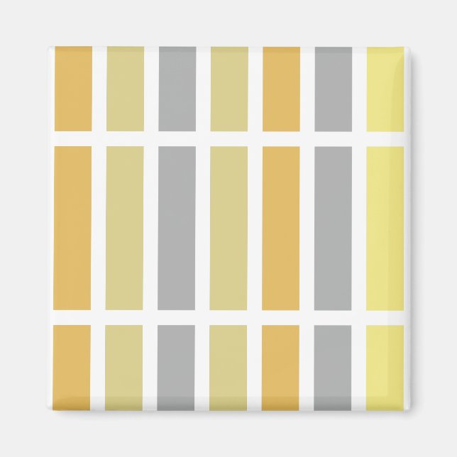 Guld Silver Bronze Metall Hues Magnet (Framsidan)