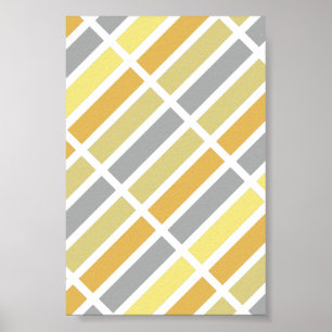 Guld Silver Bronze Metall Hues Poster