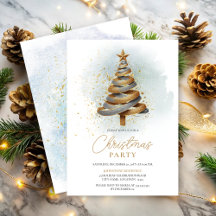 Guld Silver Faux Glitter Träd jul Party