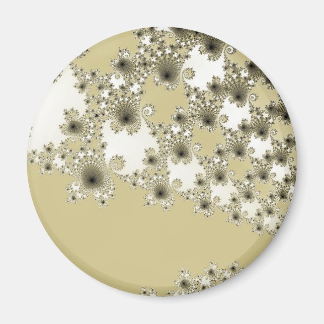 Guld Sjöborre Magnet (Framsidan)