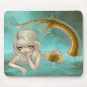 "Guld- sjöjungfru" Mousepad Musmatta