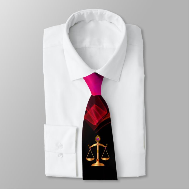GULD-SKALOR AV LAGGEMSTONES Justice Symbol Red Slips (Bunden)