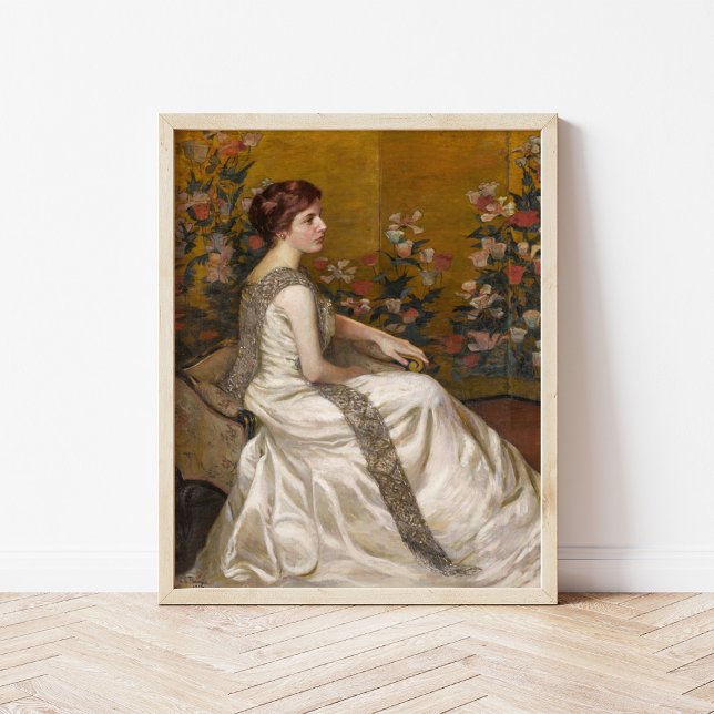 Guld Skärm | Lilla Cabot Perry Poster (Skapare uppladdad)