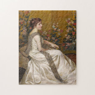 Guld Skärm Lilla Cabot Perry Pussel