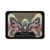 Guld- skönhet för hårstylistprofessionell