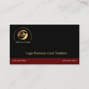 Guld Skörd Circles Logotyp - Simple Reiki Logotyp Visitkort