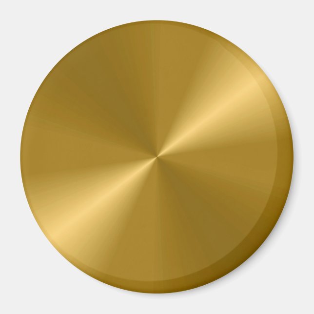 Guld Skriv ut magnet (Framsidan)