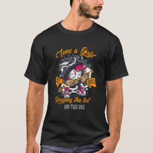 Guld Slösar inte instrumenttimglaset T Shirt