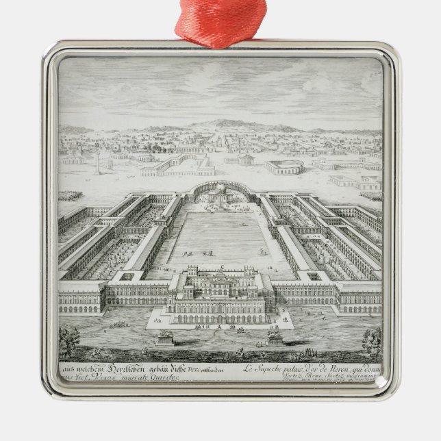 Guld- slott av kejsaren Nero (ANNONS 54-68), Rome Julgransprydnad Metall (Framsidan)