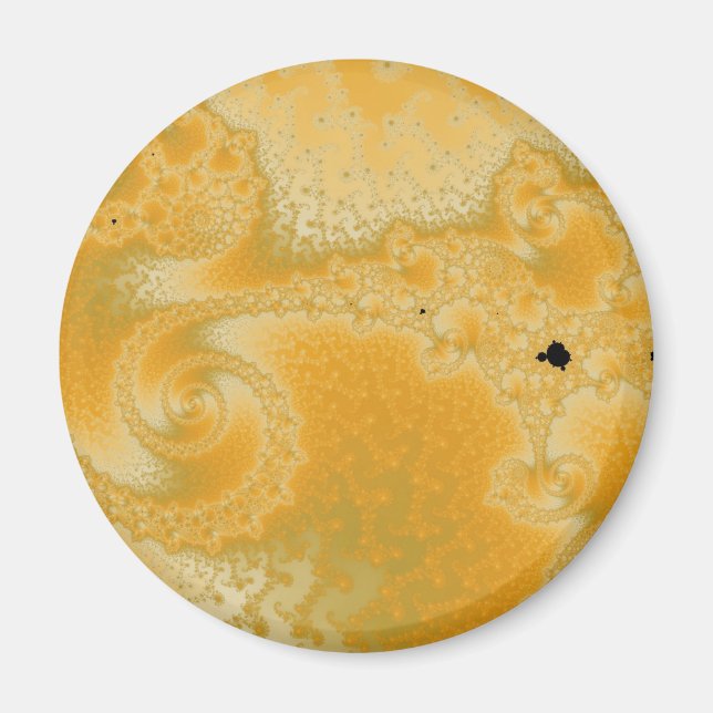 Guld Smält Magnet (Framsidan)
