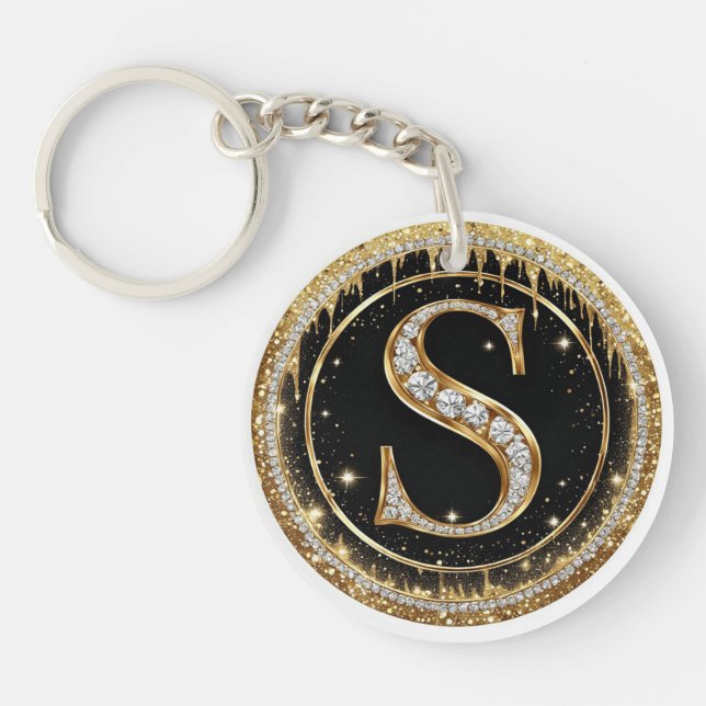 Guld smycke Initial S present (Framsidan)