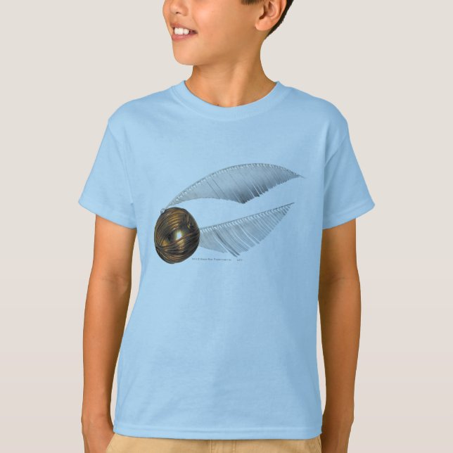 Guld- Snitch för Harry Potter pass | T-shirt (Framsida)