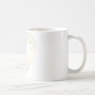 Guld Snöre Heart Kaffemugg