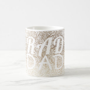 Guld SNOWFLAKE RAD PAPPA CHRISTMAS Kaffemugg