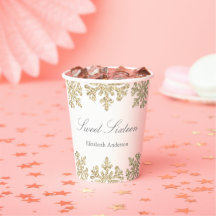 Guld Snowflake Winter Sweet 16