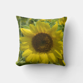 Guld Solros Pillow Kudde