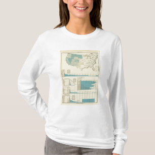 Guld som bryter regioner t shirt