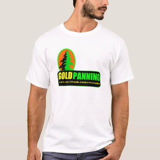 Guld som prospekterar panorera den UNISEX- Tee Shirt