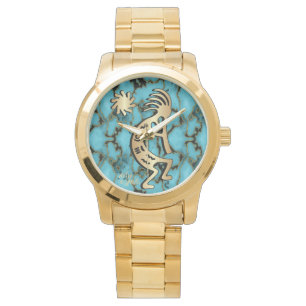 Guld Southwest Kokopelli Watch Armbandsur