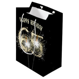 Guld Sparkler för 65e födelsedag
