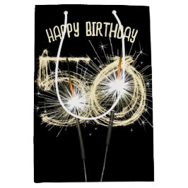Guld Sparklers för 50:e födelsedagen