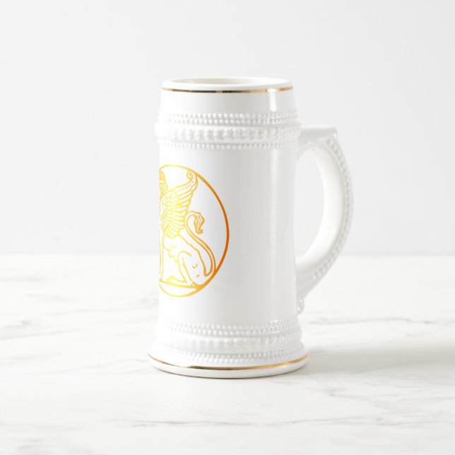Guld Sphinx Sejdel (Framsida höger)