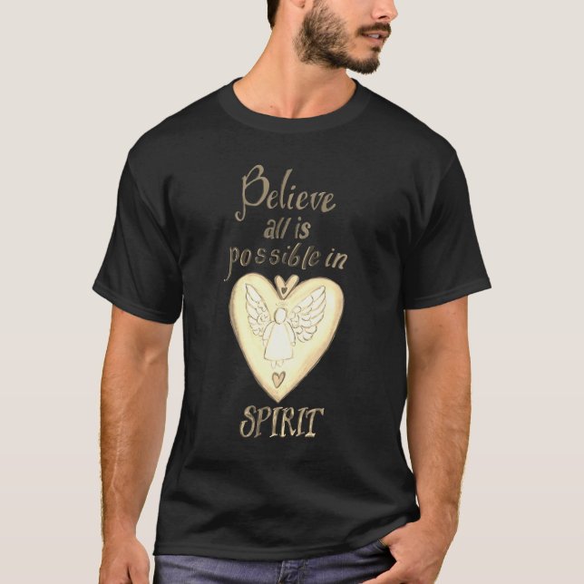 Guld Spirit Prayer Shirt T (Framsida)