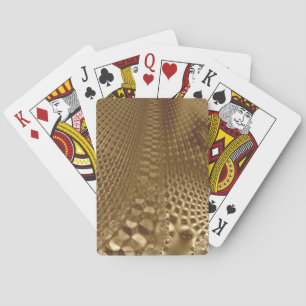 Guld Standard Fractal-spelkort Casinokort