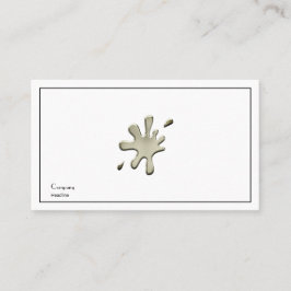 Guld Stänk Visitkort