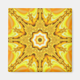 Guld Star Fractal Magnet