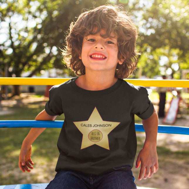 Guld Star Hollywood Superlative Kids T Shirt (Skapare uppladdad)