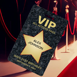Guld Star Hollywood VIP Pass Party-förmån
