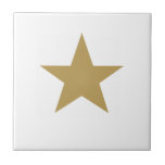 Guld Star Kakelplatta<br><div class="desc">Keramiska plattan i Guld Star. Stjärnor är alltid i mode!</div>