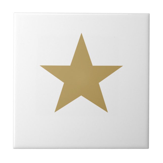 Guld Star Kakelplatta (Framsidan)