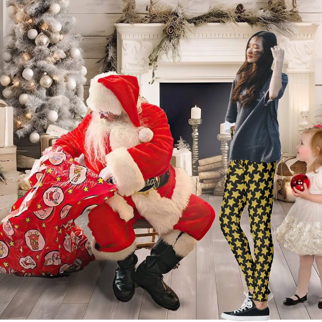 Guld Star Leggings (Skapare uppladdad)