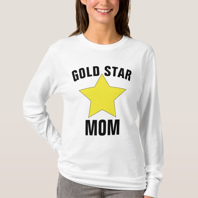 GULD STAR MAMMA T-Shirts, Fallen Soldier T Shirt (Framsida)