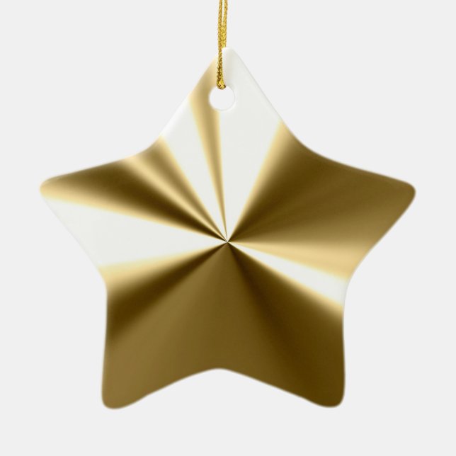 Guld Star Ornament (Framsidan)