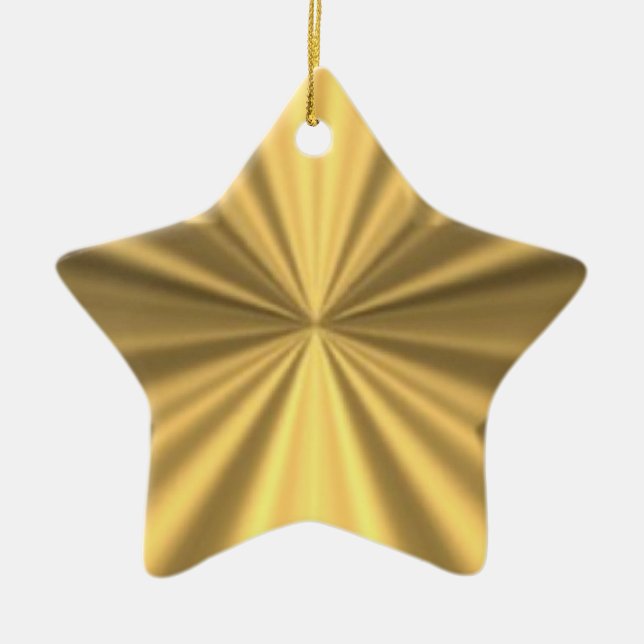 Guld Star Ornament (Framsidan)