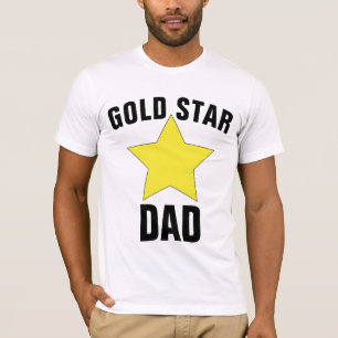 GULD STAR PAPPA T-Shirts, Far av Fallen Soldier T Shirt
