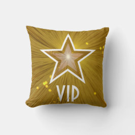 "Guld Star" "VIP" dekorativ kudde