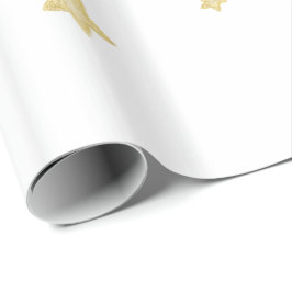 Guld Stars Baby Shower Presentpapper