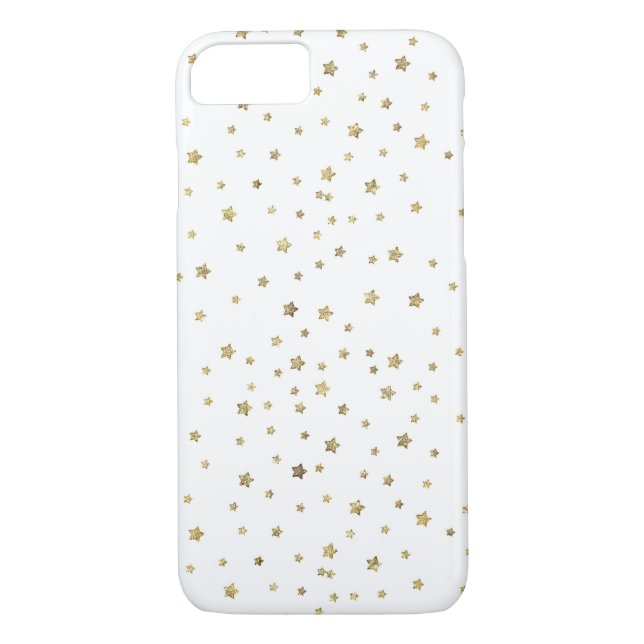 Guld Stars Case-Mate iPhone Skal (Baksida)