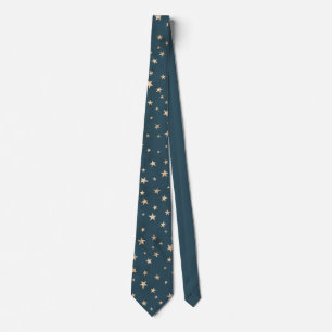 Guld Stars Galaxy Blue Neck Tie Slips