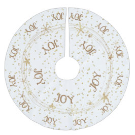 Guld Stars, JOY, Jul, Julgransmatta Borstad Polyester