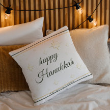 Guld Stars | Lycklig Hanukkah | Anpassat namn