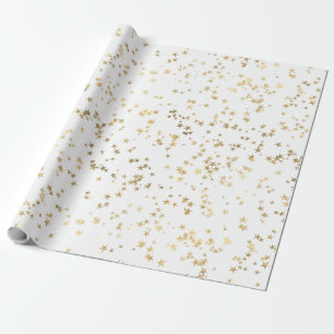 Guld Stars minimalistiska Elegant Presentpapper