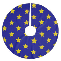 Guld Stars Mönster, marinblått, Exklusiv