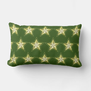 Guld Stars på Grönten Lumbar Pillow Lumbarkudde