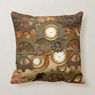 Guld- steampunk kudde